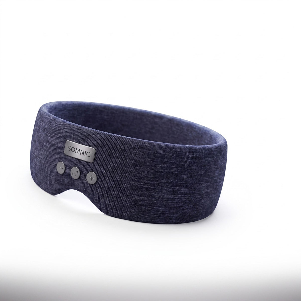 Somnic sleep band — Deep Blue — 45° perspective